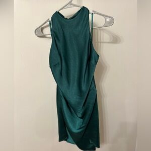 Emerald Mini Dress